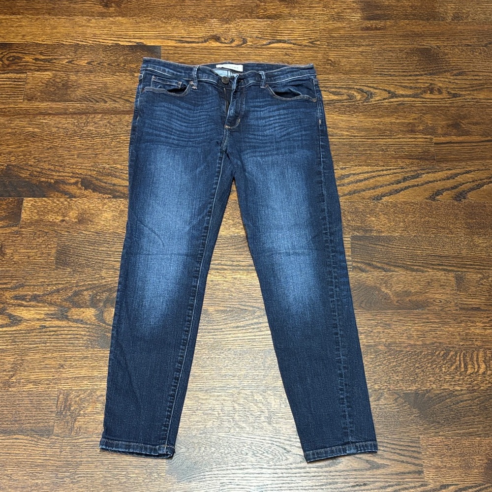Banana Republic Dark Blue Skinny Ankle Jeans